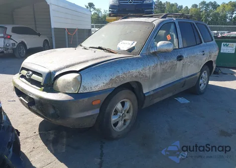 2005 Hyundai Santa Fe Gls z USA, uszkodzony, nr VIN KM8SC73D65U885663